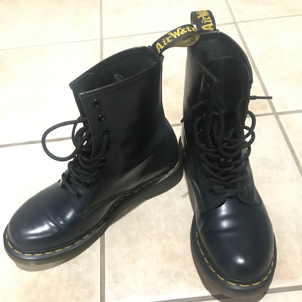 Dr. Martens Boots, Women’s Size 8, Blue